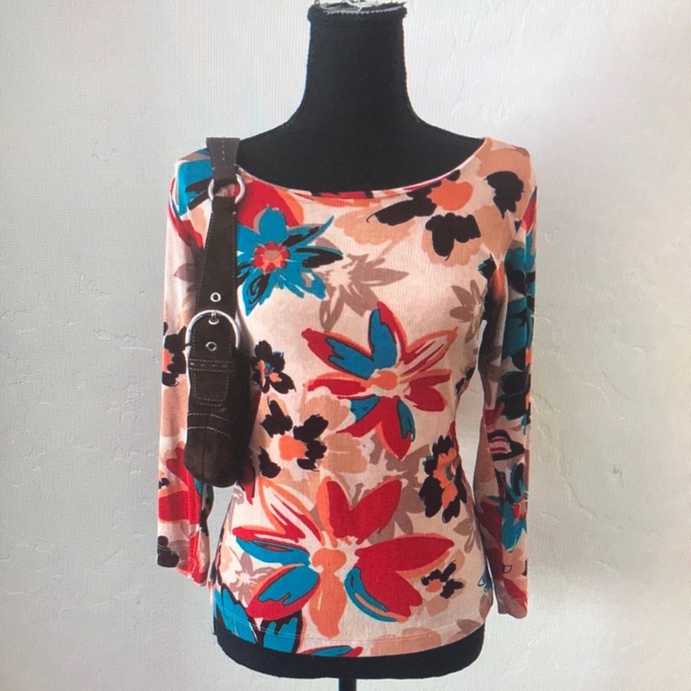 Floral Print Women's Top